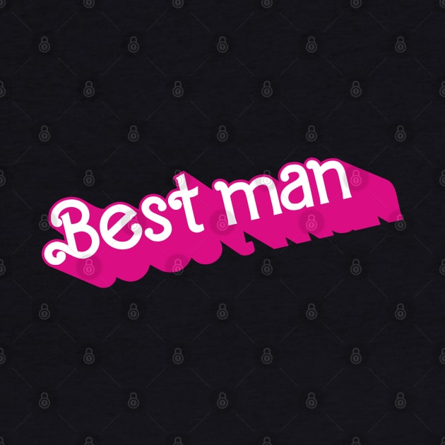 Best Man Barbie logo by byb